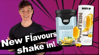 Ich probiere das neue Isoclear Lemon Iced Tea und Perfect Protein Solero Eis | Fitness Food Corner