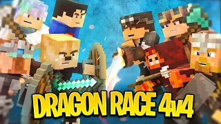 Nexe Mandzio Zaha Diabeu vs EKIPA EWRONA (Minecraft Dragon Race)