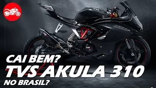 CAI BEM? NOVA TVS AKULA 310 CAIRIA BEM NO BRASIL?