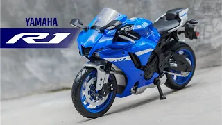 Yamaha YZF-R1 2021 [Maisto 1/12 Scale] Diecast Unboxing & Review
