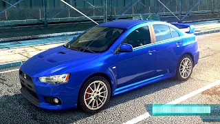 Need For Speed: Most Wanted Mitsubishi Evolution X Tuned Out vs Police Chase PC Ultra Settings