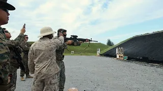 U.S. Marine Corps Marksmanship Far East Competition Training