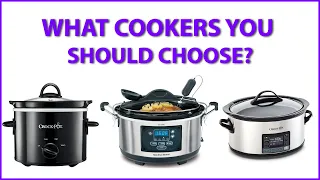 Best Slow Cookers on the Market  | Top 5 Slow Cookers Buying Guide |✅