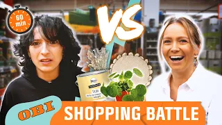 Shopping-Wettrennen 🛒 Team Shirli VS. Team Caramella | MACH MAL mit OBI