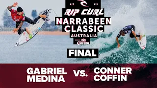 Gabriel Medina vs. Conner Coffin FINAL! HEAT REPLAY Rip Curl Narrabeen Classic presented by Corona