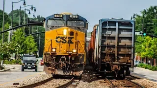 [EMERGENCY] CSXT Q410 Splits In Half, Standard Cab SD70 Leads NS E25, Awesome K5LLA, & More!