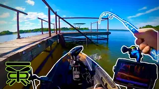 HOW I FISH DOCKS, Tawakoni Docks were LOADED with CRAPPIE‼️