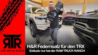 H&R, RTR Federn für den RAM 1500 TRX | neue Federn für Nico's TRX | RTR - RAM Truck Ranch