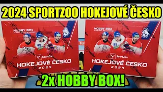 Kartičky Hokejové Reprezentace! 🔥 2024 SportZoo HOKEJOVÉ ČESKO 2x Hobby Box! MS světa v hokeji!