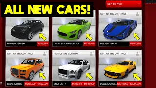 All NEW Vehicles In The Contract DLC Update In GTA 5 Online! (All New Cars)