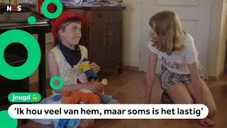 Cathelijne zorgt extra voor haar broer Onno, die een beperking heeft