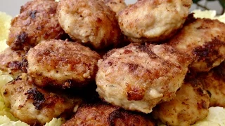 Котлеты Домашние - Сочные и Нежные | Meat Rissoles,  English Subtitles