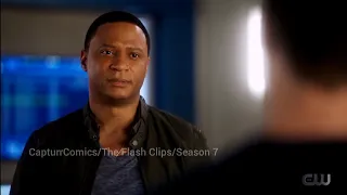 Diggle Leaves to Start Journey as "Green Lantern" & Finds Real Godspeed Scene | The Flash 7x16