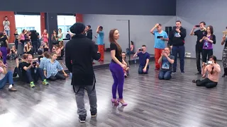 Luic и Ксюша Георгадзе Ekaterinburg Kizomba Часть 2