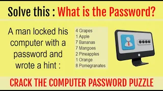 Crack the Code to Solve this Puzzle | What is the Password