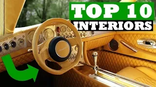 Top 10 Luxury Car Interiors