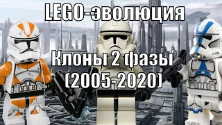 LEGO-эволюция: Броня клонов 2 фазы LEGO Star Wars (2005-2020)