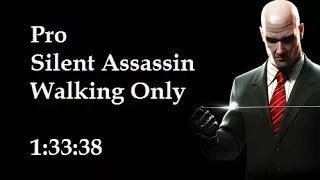 Hitman Blood Money - Walking Only - PRO/SA speedrun in 1:33:38