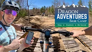 STAY & SLAY at Southern Michigan's Premier MTB Destination | DRAGON ADVENTURES Base Camp