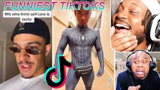 TIKTOKS that have me in TEARS [Try Not To Laugh TikTok 7] Reaction