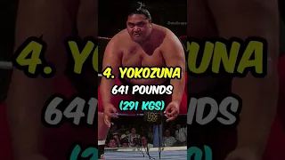 Top 10 Heaviest Wrestlers of All Time Yokozuna, Big Show #shorts #wwe #wwe2k23 #wweshorts