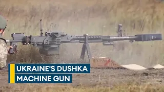 Dushka: The Ukrainian military's modified Soviet-built machine gun