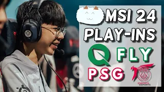 THE RETURN OF EDG JUNJIA | FLY vs PSG | MSI 2024 LIVEVIEW