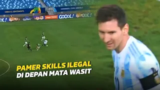 WASIT SAMPAI TERPUKAU‼️Lihat Aksi Nutmeg Sadis Leo Messi Ke Pemain Bolivia Yg Buat Wasit Melongo