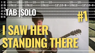 I Saw Her Standing There - The Beatles | Solo - Tab