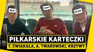 Piłkarskie KARTECZKI: A. Twarowski VS T. Ćwiąkała VS Krzywy