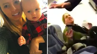 Наглая чиновница оскорбила маму с ребёнком в самолёте! Она не понимала, что её ждёт...
