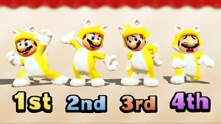 Mario Party The Top 100 - Can Cat Mario Win These Minigames? (Hardest Difficulty)
