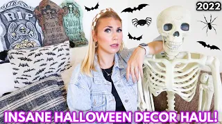 INSANE HALLOWEEN DECOR HAUL 🎃 | Indoor + Outdoor Halloween Decorations | Halloween Decorate With Me