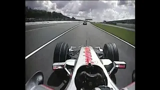 Lewis Hamilton vs Fernando Alonso - Qualifying 3 Britain GP 2007.