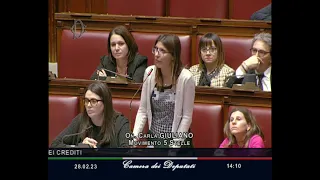 Carla Giuliano- M5S Camera - Intervento in Aula - 28/02/2023