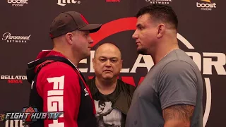 LEGENDS FACE OFF! THE FULL FEDOR EMELIANENKO VS FRANK MIR FACE OFF VIDEO