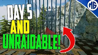 DAY 5 SKIFF UNLOCKED AND FINISHING OFF THE BASE! Ark: Survival Evolved