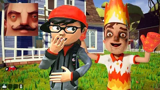 Hello Neighbor - Aaron Fire History Gameplay Walkthrough