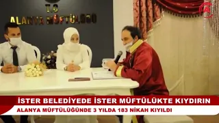 MÜFTÜLÜĞÜMÜZCE 183 RESMİ NİKAH KIYILDI