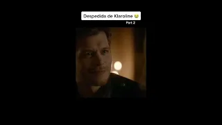 Klaus se despede de Caroline (Klaroline🥺)