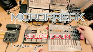 Ambiental Jam / Microfreak w/ Volca Drum