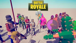 ALL MELEE UNITS IN BATTLE ROYALE - Totally Accurate Battle Simulator | TABS