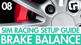 Sim Racing Setup Guide 08 – Brake Bias [Brake Balance]