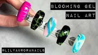 Blooming Gel Nail Art Tutorial using The Gel Bottle