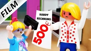 Playmobil Film deutsch HANNAHS HANDY RECHNUNG - Apps treiben Familie Vogel in Schulden | Kinderfilm