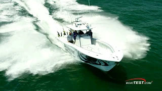 Yellowfin 36 Offshore (2019-) Test Video - By BoatTEST.com