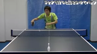 Ping pong Feint receive