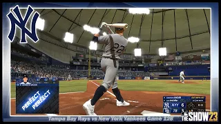 MLB THE SHOW 23 - Tampa Bay Rays vs New York Yankees Game 128