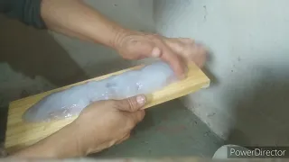 Como fazer molde de silicone industrial com água e sabão