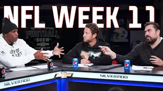 Barstool Sports Pro Football Football Show Week 11 with Dave Portnoy, Deion Sanders & Big Cat